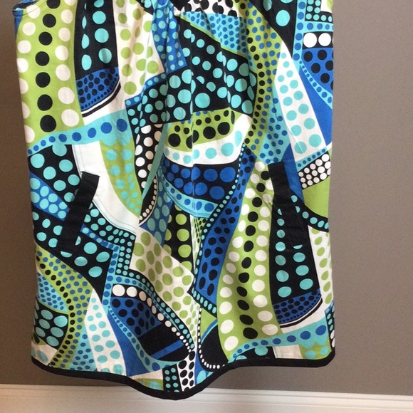 12 AGB groovy boho retro bright polka dot tunic - Picture 7 of 16